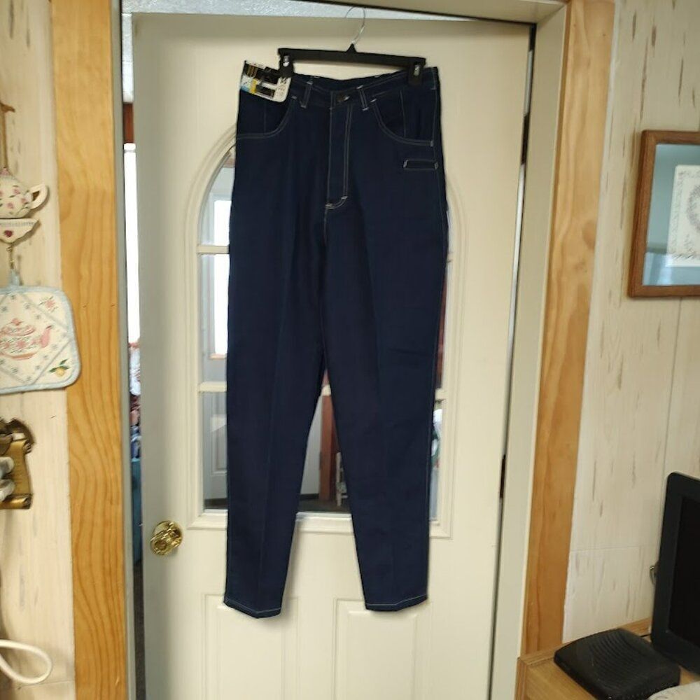 New Vintage P.S. Gitano Dark Blue Jeans Size Women's 14 Long